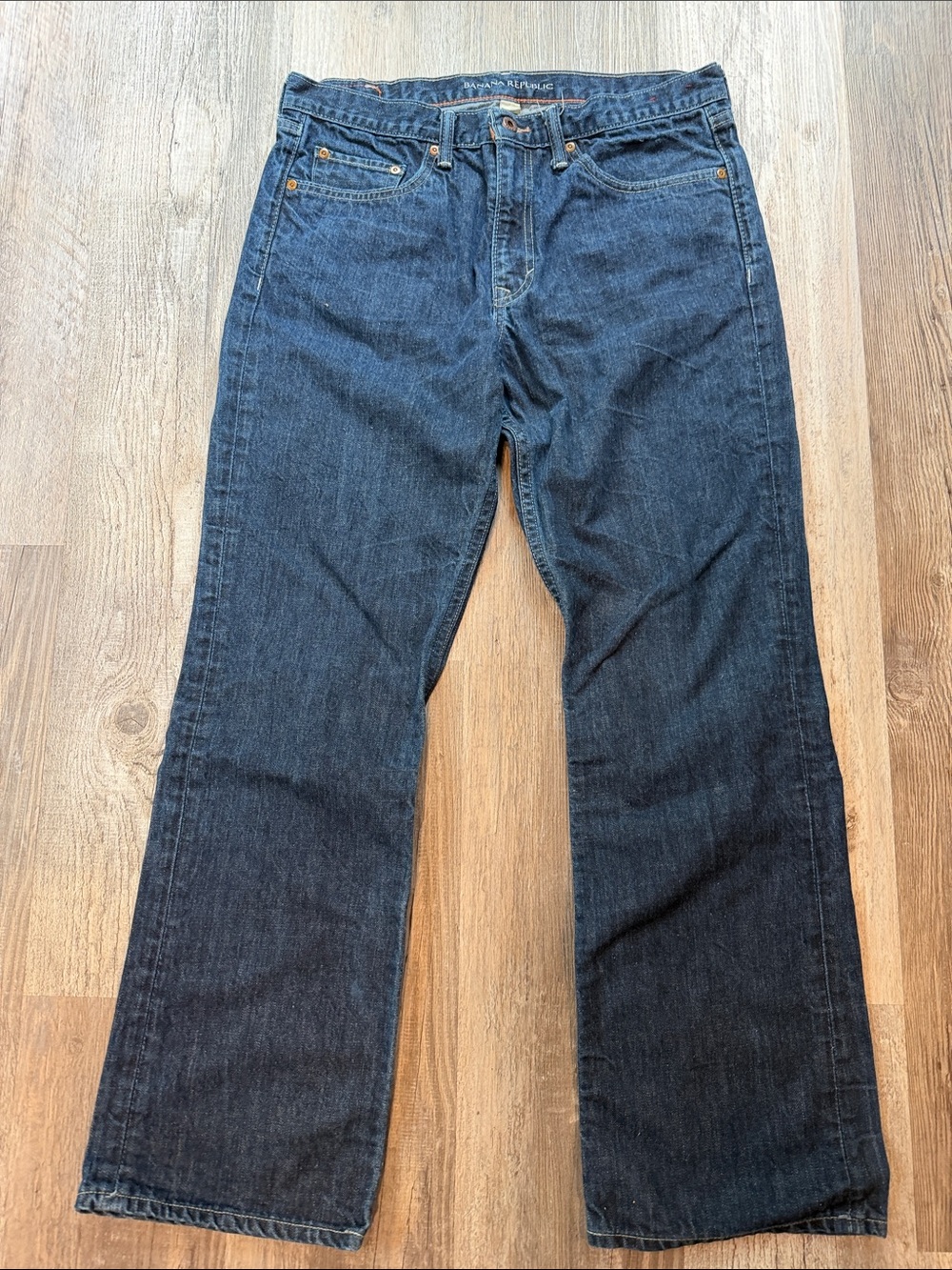 Banana Republic Men’s Indigo Straight Jeans